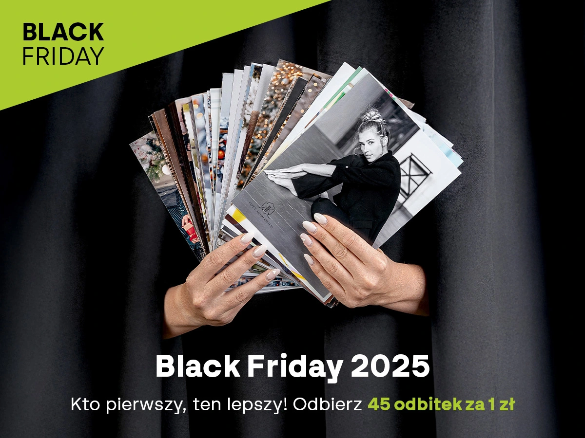 Black Friday 2025 dla fotografów: 45 odbitek za 1 zł w LookAt + zestawy nPhoto