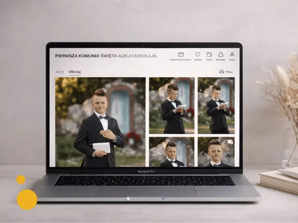 Sesja komunijna w praktyce - jak usprawnić sprzedaż zdjęć dzięki galerii online?