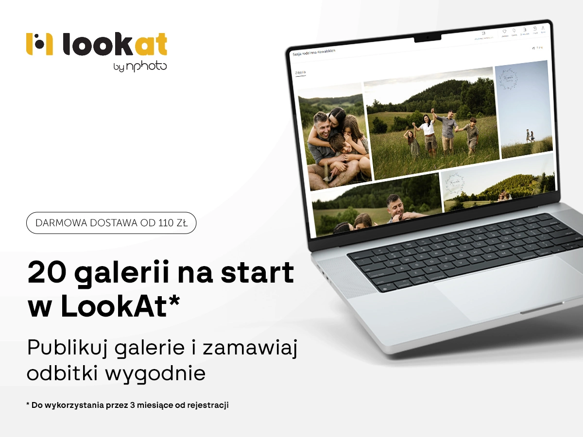 20 galerii na start w LookAt i darmowa dostawa od 110 zł