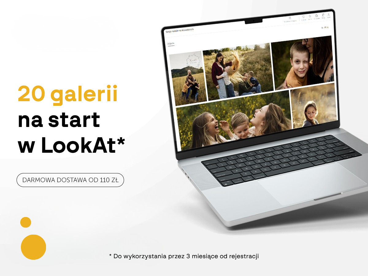 20 galerii na start w LookAt i darmowa dostawa od 110 zł